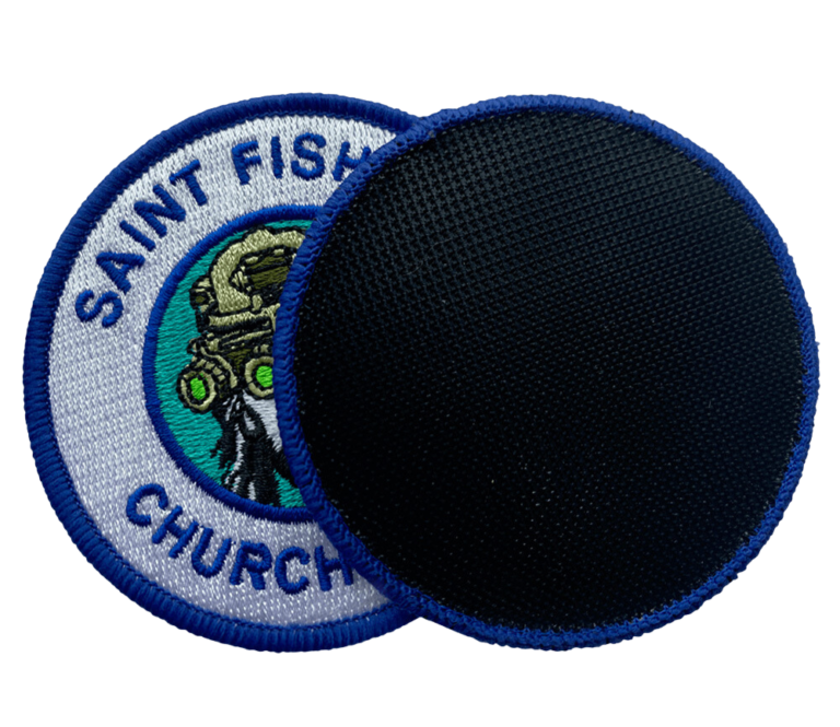 Custom Embroidered Patches velcro backing